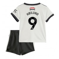 Manchester United Rasmus Hojlund #9 Tredje Dräkt Barn 2024-25 Kortärmad (+ Korta byxor)